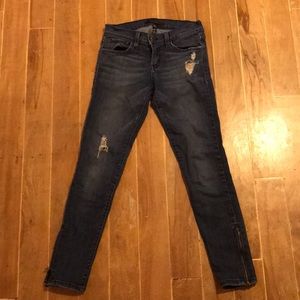 Flying Monkey Distressed Skinny Jeans